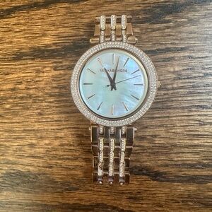 Michael Kors rose gold watch